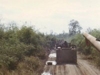 Convoy 2  This leg of the convoy was from our base in Quan Loi to An Loc. RMcDoald Photo